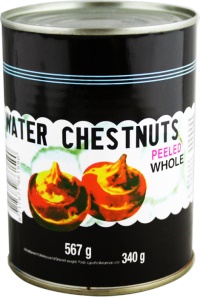WATER CHESTNUTS WHOLE 567G CHINA